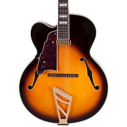 Open Box D'Angelico Excel Series EXL-1 Left Handed Hollowbody Electric Guitar with Stairstep Tailpiece Level 2 Sunburst Sunburst 190839683021