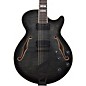 D'Angelico Excel Series SS Semi-Hollowbody Electric Guitar with Stairstep Tailpiece Grey Black Black Hardware thumbnail