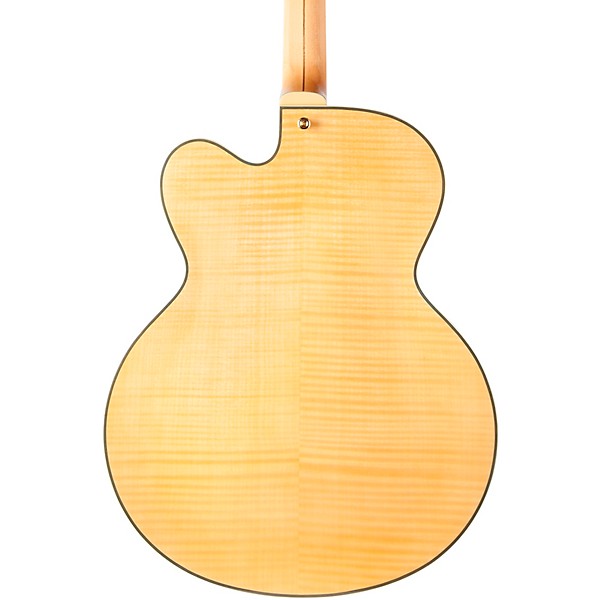 D'Angelico Excel Series EXL-1 Hollowbody Electric Guitar with Stairstep Tailpiece Gloss Natural