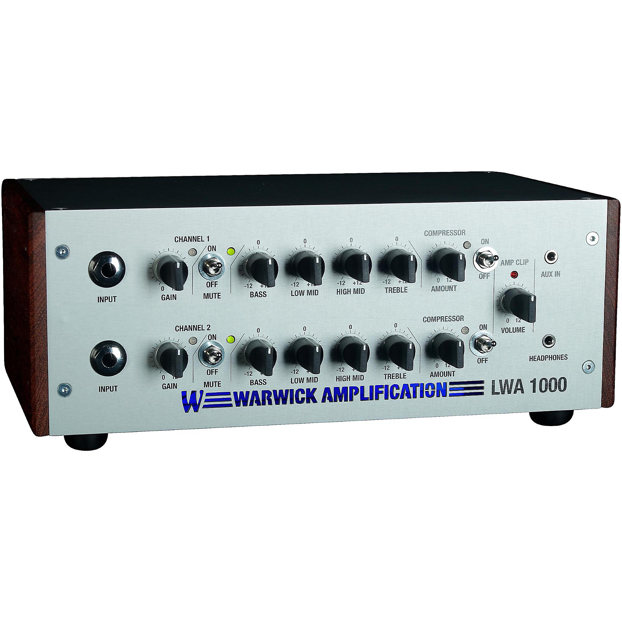 Warwick 1000W Bass Amp Head Silver | Guitar Center