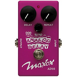 Maxon Compact Series Analog Delay Guitar Effects Pedal