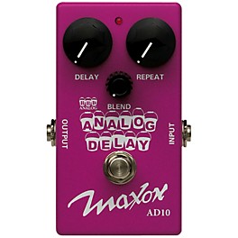 Maxon Compact Series Analog Delay Guitar Effects Pedal