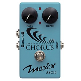 Maxon Compact Series Ambient Stereo Chorus Guitar Effects Pedal