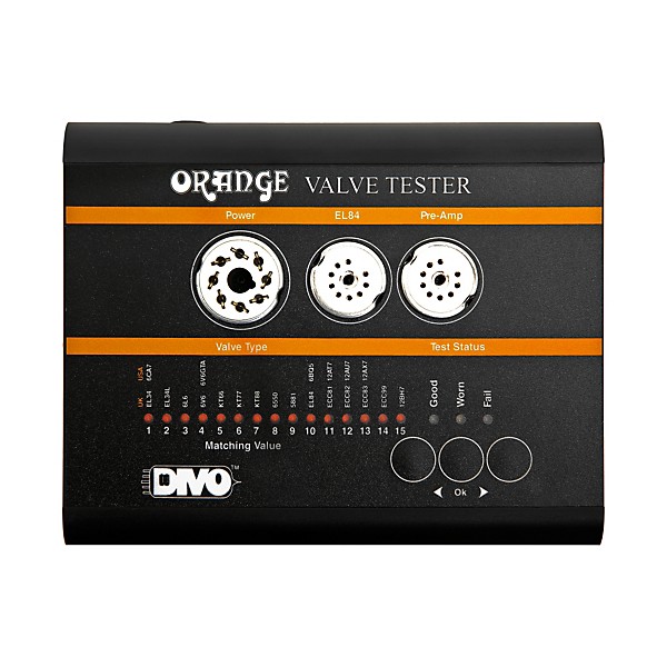 Open Box Orange Amplifiers Tube Tester Level 2 888365919393
