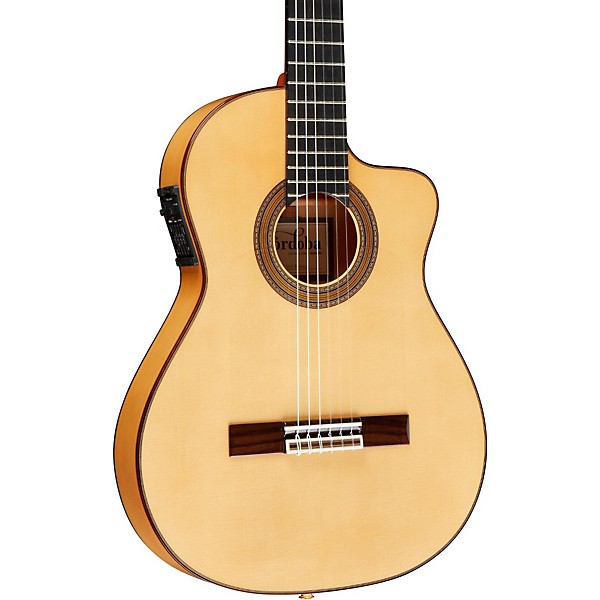 Open Box Cordoba FCWE Gipsy Kings Reissue Nylon-String Flamenco Acoustic-Electric Guitar Level 2  194744418891