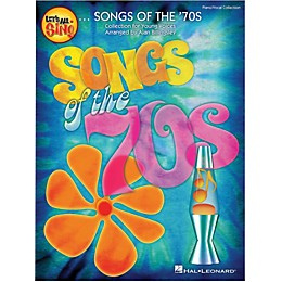 Hal Leonard Let's All Sing Songs Of The '70s Singer Edition 10-Pak