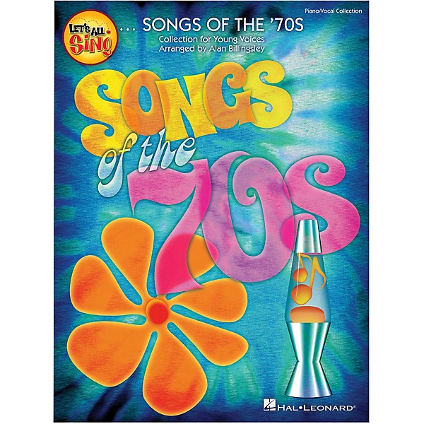 Hal Leonard Let's All Sing Songs Of The '70s Singer Edition 10-Pak