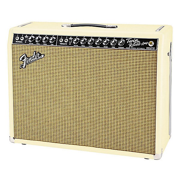 Fender FSR 65 Twin Reverb 85W 2x12 Tube Guitar Combo Amp Blonde with Wheat Grill Cloth