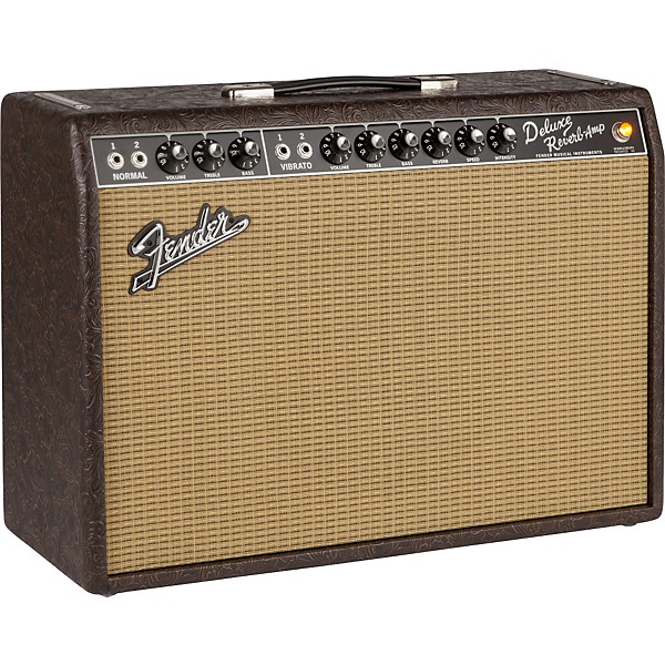 Fender FSR 65 Deluxe Reverb 22W 1x12 Tube Guitar Combo Amp Western
