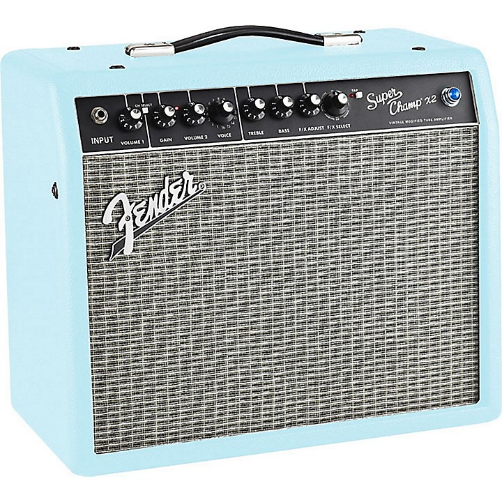 Open Box Fender FSR Super Champ X2 15W 1x10 Tube Guitar Combo Amp
