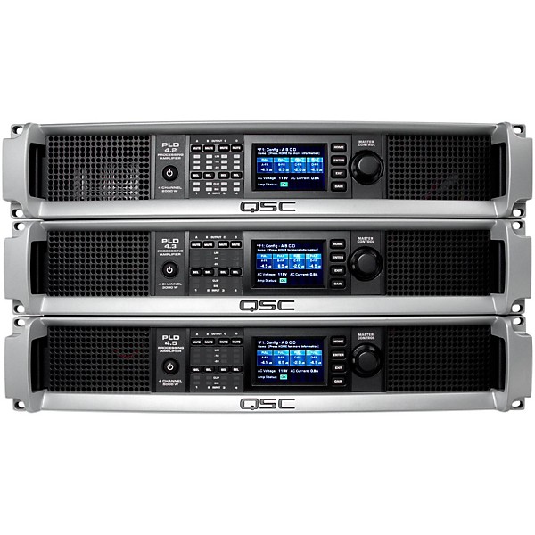Open Box QSC PLD4.5 Multi-Channel System Processing Amplifier Level 1