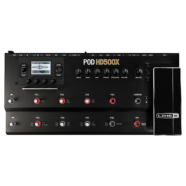 Open Box Line 6 POD HD500X Guitar Multi-Effects Processor Level 2  194744331749