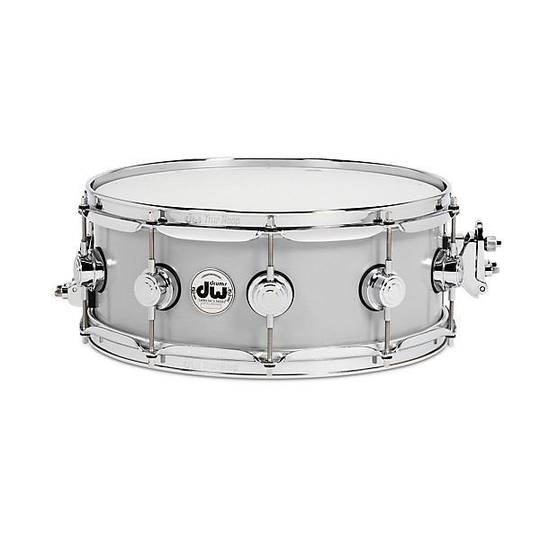 DW Thin Aluminum Snare Drum 14 x 5.5 in. Chrome Hardware