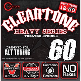 Cleartone Monster Heavy Series Cleartone Drop C# Nickel-Plated Strings (2-Pack)