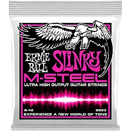 Ernie Ball 2923 M-Steel Super Slinky Electric Guitar Strings