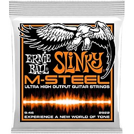 Ernie Ball 2922 M-Steel Hybrid Slinky Electric Guitar Strings