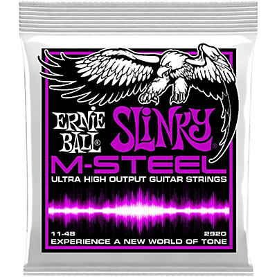 Ernie Ball 2920 M-Steel Power Slinky Electric Guitar Strings for sale