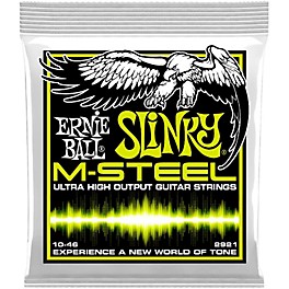 Ernie Ball 2921 M-Steel Regular Slinky Electric Guitar Strings