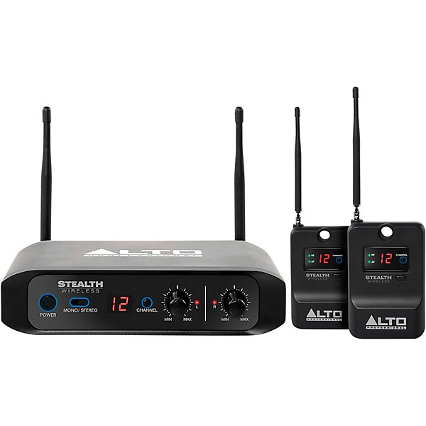 Open Box Alto Stealth Wireless - Stereo Wireless System for Active Loudspeakers Level 1