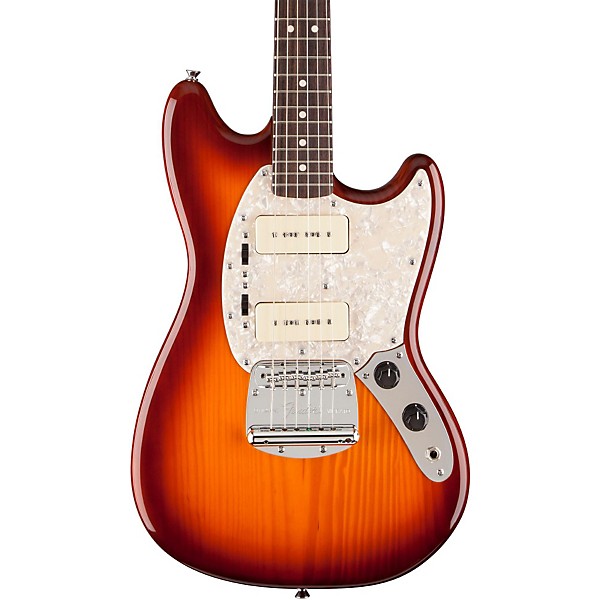 Fender Modern Player Mustang Electric Guitar Honey Burst Rosewood Fingerboard