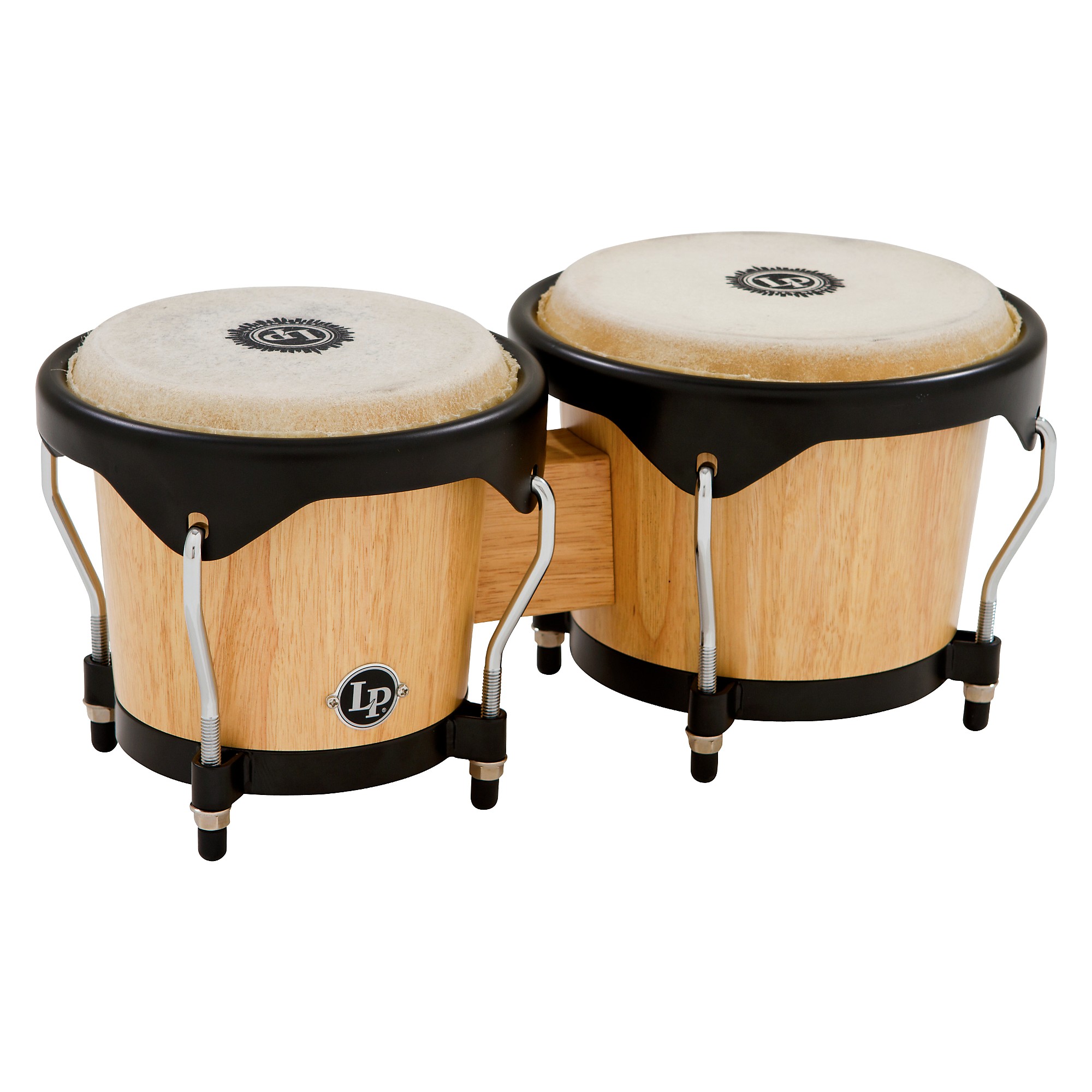 LP City Bongos - Natural Wood | Guitar Center