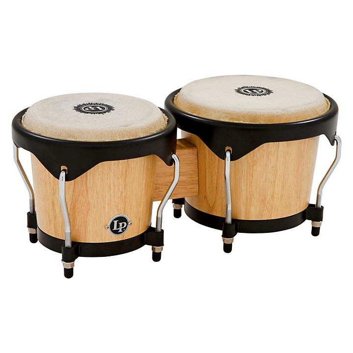 LP City Bongos - Natural Wood | Guitar Center