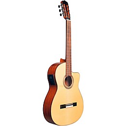Open Box Cordoba Fusion 12 Natural Spruce Classical Electric Guitar Level 2 Natural, Spruce Top 190839082824