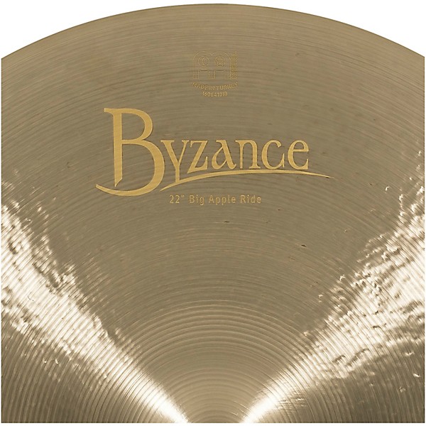 MEINL Byzance Jazz Big Apple Ride Cymbal 22 in.