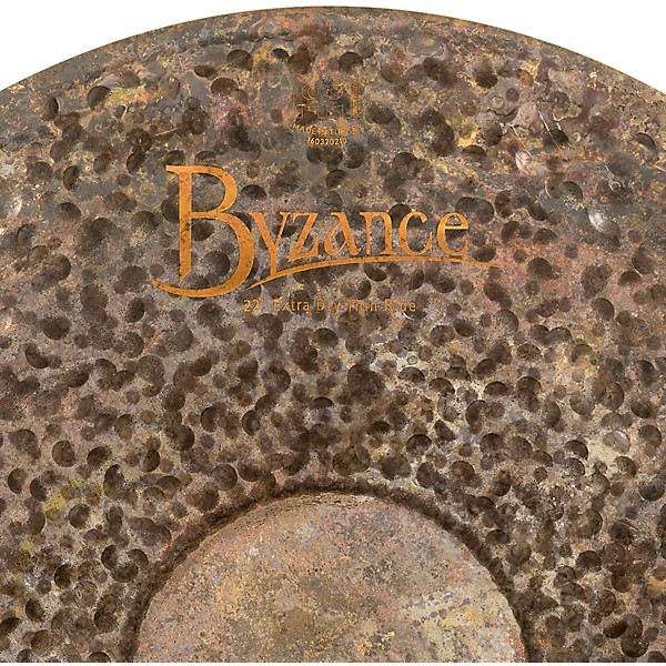 MEINL Byzance Extra Dry Thin Ride Cymbal 22 in.