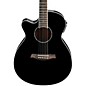 Open Box Ibanez AEG10LII Lefty Cutaway Acoustic-Electric Guitar Level 2 Black 190839112354 thumbnail