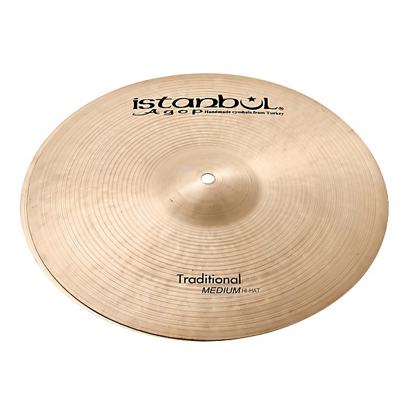 Istanbul Agop Traditional Medium Hi-Hat Cymbals 15 in.