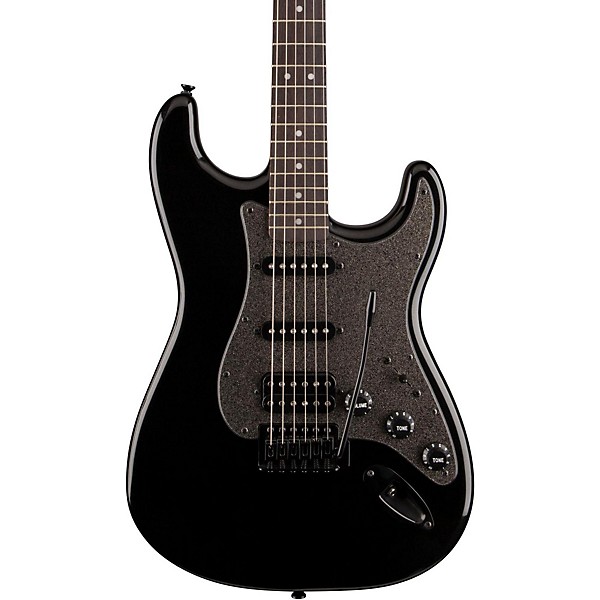Squier Bullet HSS Stratocaster Electric Guitar Black Metallic