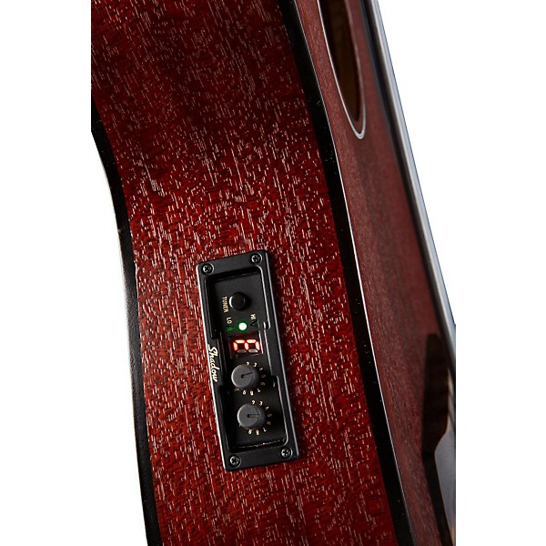 Open Box Kala Rumbler Fretted Acoustic-Electric U-Bass Level 1 Natural Mahogany