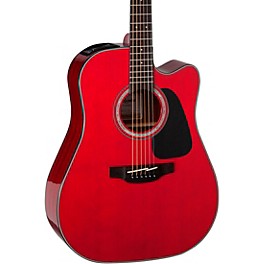 Takamine G Series GD30CE Dreadnought Cutawa... Takamine G Series GD30CE Dreadnought Cutaway Acoustic-Electric Guitar Wine Red