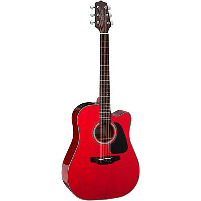 Takamine G Series Gd30ce Dreadnought Cutaway Acoustic-Electric Guitar Wine Red for sale