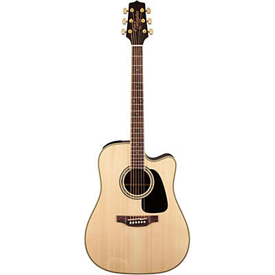Takamine G Series Gd51ce Dreadnought Cutaway Acoustic-Electric Guitar Gloss Natural for sale