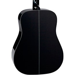 Open Box Takamine G Series Dreadnought Solid Top Acoustic Guitar Level 2 Gloss Black 888366005002