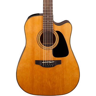 Takamine G Series Gd30ce-12 Dreadnought 12-String Acoustic-Electric Guitar Natural for sale