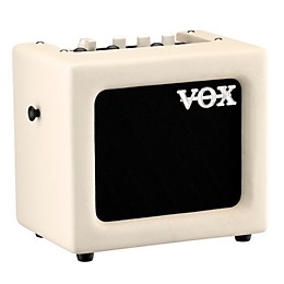 Open Box VOX 3W Battery-Powered Modeling Amp Level 1 White Black Grill