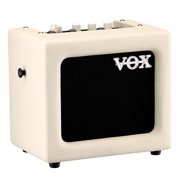 Open Box VOX 3W Battery-Powered Modeling Amp Level 1 White Black Grill