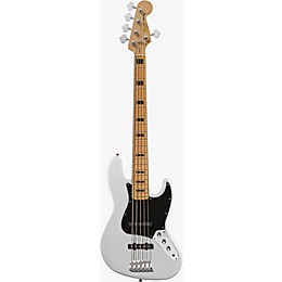 Open Box Squier Vintage Modified Jazz Bass V 5-String Electric Bass Level 2 Olympic White 190839041074