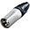 Rapco Neutrik XX-Series XLR 3-Pin Inline Connector... Rapco Neutrik XX-Series XLR 3-Pin Inline Connector Silver Contacts Male