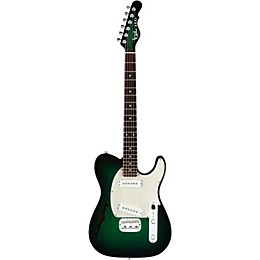 G&L ASAT Special Semi-Hollow Electric Guitar Greenburst