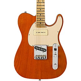 Open Box G&L ASAT Classic Bluesboy 90 Electric Guitar Clear Orange