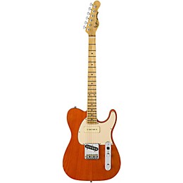 Open Box G&L ASAT Classic Bluesboy 90 Electric Guitar Clear Orange