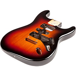 Open Box Fender USA Stratocaster HSH Alder Body Modern Bridge Mount Level 1 3-Color Sunburst