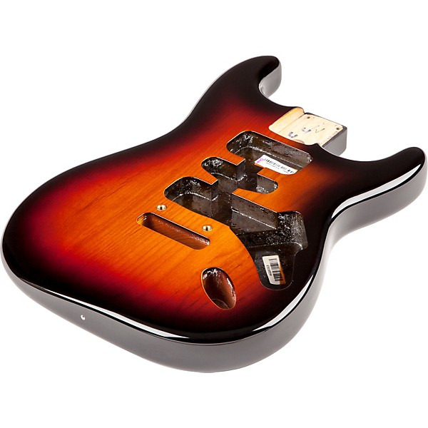 Open Box Fender USA Stratocaster HSH Alder Body Modern Bridge Mount Level 1 3-Color Sunburst