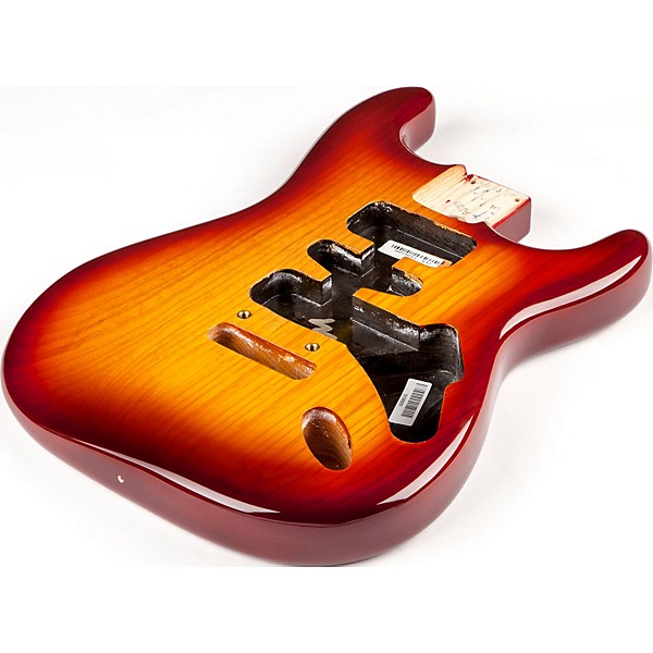 Fender USA Stratocaster HSH Ash Body Modern Bridge Mount Sienna Sunburst