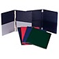 Marlo Plastics Choral Folder 9-1/4 x 12 with 7 Elastic Stays and 2 Expanded Horizontal Pockets Red thumbnail