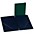 Marlo Plas... Marlo Plastics Choral Folder 7-3/4 x 11 With 7 Elastic Stays and 2 Clear, Flat, Diagonal Internal Pockets Green